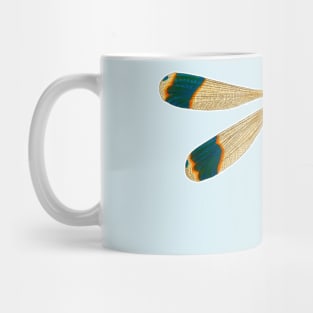 Dragonfly in colorful vintage design Mug